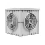 Casa si Gradina - Electrice - Cabluri electrice si conductori - Camin cabluri, 550 x 550 x 500 mm, Smartsystem - Infinity.ro