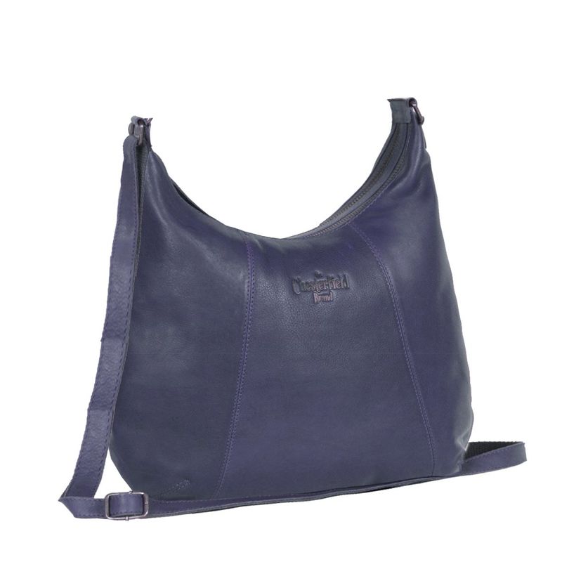 Fashion, accesorii si bijuterii - Femei - Accesorii femei - Genti si rucsacuri femei - Geanta de dama din piele naturala, The Chesterfield Brand, Jolie, de umar, bleumarin - Infinity.ro