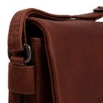 Fashion, accesorii si bijuterii - Femei - Accesorii femei - Genti si rucsacuri femei - Geanta de dama din piele naturala, The Chesterfield Brand, Elsa, de umar, maro inchis - Infinity.ro
