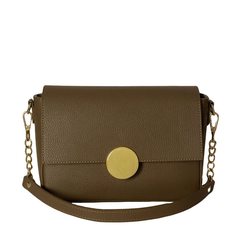 Fashion, accesorii si bijuterii - Femei - Accesorii femei - Genti si rucsacuri femei - Geanta dama din piele naturala, model 20, cappucino - Infinity.ro