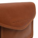 Fashion, accesorii si bijuterii/Femei/Accesorii femei/Genti si rucsacuri femei - Geanta dama din piele nanturala, The Chesterfield Brand, Sutton, maro coniac - Infinity.ro