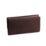 Fashion, accesorii si bijuterii - Femei - Accesorii femei - Portofele femei - Portofel dama din piele naturala, The Chesterfield Brand, Dahlia, cu protectie anti scanare RFID, Maro inchis - Infinity.ro