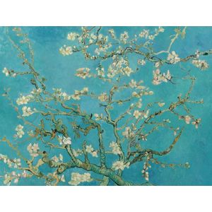 Fototapet, autocolant de perete, Creanga de cires pictata 270 x 200 cm