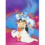 Casa si Gradina - Decoratiuni - Tapet - Autocolant, Genie si Aladin, 135 x 225 cm - Infinity.ro