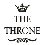 Carti si Birotica - Papetarie - Afise si stickere - Sticker autoadeziv pentru baie, CRT, The Throne, 20 x 18 cm - Infinity.ro