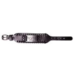 Bijuterii si Accesorii - Pentru el - Bratari - Bratara din piele eco, CRT, simbolul egiptenilor, ochiul lui Ra, negru - Infinity.ro
