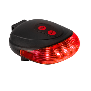 Stop LED pentru bicicleta, cu puncte laser, CRT, Pro Bike, rosu