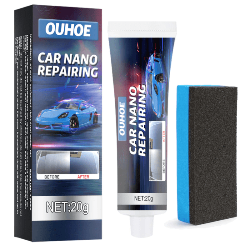 Auto si Moto - Intretinere auto - Masini de polisat si accesorii - Solutie pentru intretinere exterior auto, CRT OUHOE, pe baza de ceara, cu efect de polish, 20 g - Infinity.ro