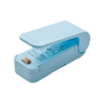 Carti si Birotica - Birotica - Accesorii de birou - Alte accesorii birou - Mini aparat pentru lipit pungi, CRT, Pro Tool, portabil, cu baterii, albastru - Infinity.ro