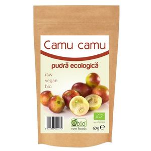 Camu Camu pulbere, bio, Raw, Obio, 60 g