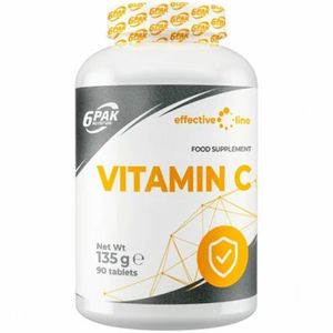 Vitamina C 1000mg, 6Pak Nutrition, 90 tablete