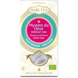 Ceai Hari Tea, premium mystery of desire, spicy choco, chai bio, 10 plicuri