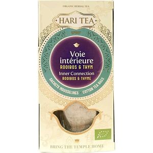 Ceai premium Hari Tea, inner connection rooibos chai, bio, 10 plicuri