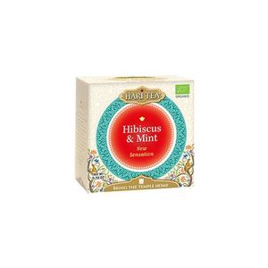 Ceai Premium Hari Tea, hibiscus si menta, bio  10dz