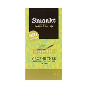 Ceai Smaakt, verde bio, 20 plicuri