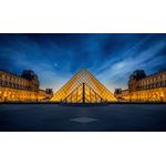 Casa si Gradina - Decoratiuni - Tapet - Fototapet de perete, autoadeziv si lavabil, City 78 Muzeu Louvre, 270 x 200 cm - Infinity.ro