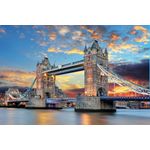 Casa si Gradina - Decoratiuni - Tapet - Fototapet de perete, autoadeziv si lavabil, Tower Bridge, Londra, 400 x 250 cm - Infinity.ro