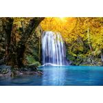 Casa si Gradina - Decoratiuni - Tapet - Fototapet, Cascada 47 Cascada din padure toamna, 250 x 200 cm - Infinity.ro