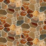 Casa si Gradina - Decoratiuni - Tapet - Fototapet, autocolant, Zid piatra romb multicolor, 250 x 150 cm - Infinity.ro