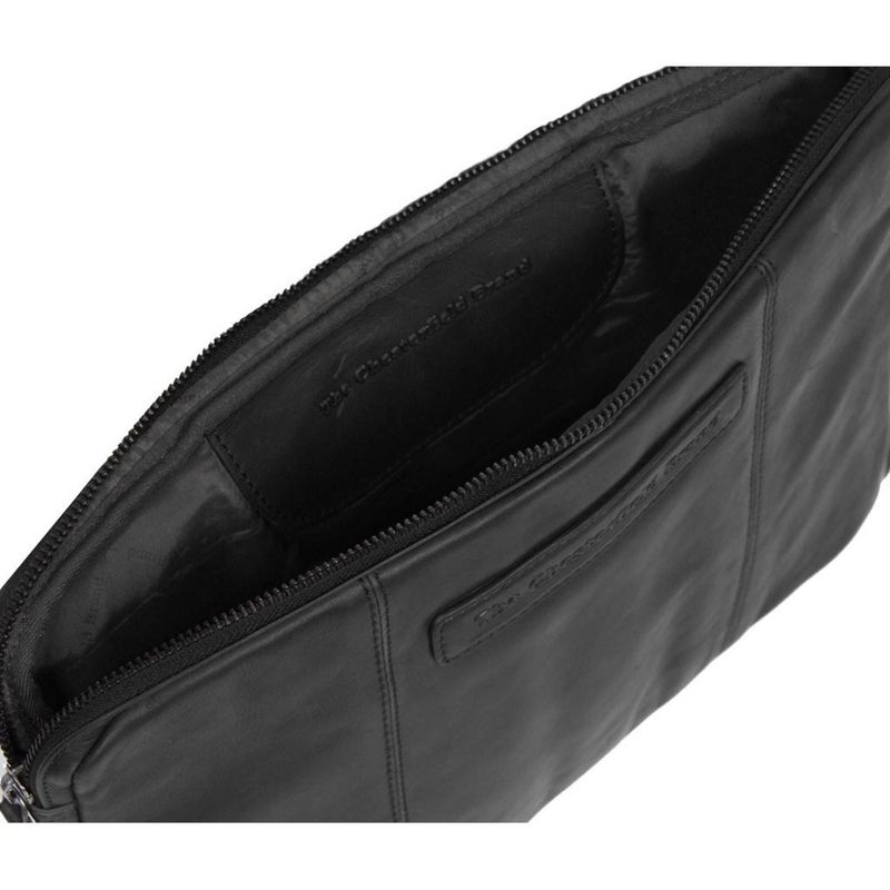 Carti si Birotica - Birotica - Accesorii de birou - Mape si dosare - Mapa The Chesterfield Brand pentru acte si tableta, din piele naturala neagra, Ray - Infinity.ro