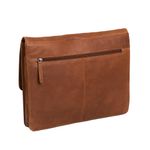 Carti si Birotica/Birotica/Accesorii de birou/Mape si dosare - Mapa The Chesterfield Brand pentru acte si tableta, din piele naturala maro coniac, Ivery - Infinity.ro
