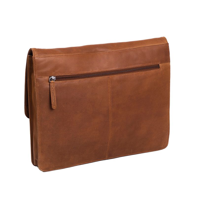 Carti si Birotica/Birotica/Accesorii de birou/Mape si dosare - Mapa The Chesterfield Brand pentru acte si tableta, din piele naturala maro coniac, Ivery - Infinity.ro