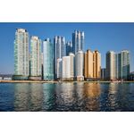 Casa si Gradina - Decoratiuni - Tapet - Fototapet de perete, autoadeziv si lavabil, City 71 Busan South Korea, 200 x 150 cm - Infinity.ro