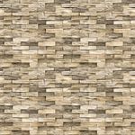 Casa si Gradina - Decoratiuni - Tapet - Fototapet, Zid piatra subtire crem si gri, 200 x 150 cm - Infinity.ro