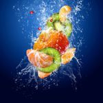 Casa si Gradina - Decoratiuni - Tapet - Fototapet de perete, autoadeziv si lavabil, Exotic splash, 200 x 150 cm - Infinity.ro