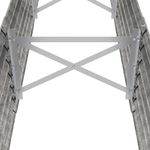 Casa si Gradina - Gradinarit si plante - Plante si ghivece - Ghivece si suporturi - Jardiniera gradina, otel vopsit electrostatic, 224 x 40 x 36 cm, argintiu - Infinity.ro