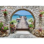 Casa si Gradina - Decoratiuni - Tapet - Fototapet, Poarta spre mare, 200 x 150 cm - Infinity.ro