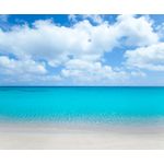 Casa si Gradina - Decoratiuni - Tapet - Fototapet, Plaja 63 cu nori pe cer, 200 x 150 cm - Infinity.ro