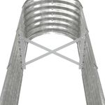 Casa si Gradina - Gradinarit si plante - Plante si ghivece - Ghivece si suporturi - Jardiniera gradina, otel vopsit electrostatic, 260 x 40 x 36 cm, argintiu - Infinity.ro