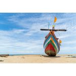 Casa si Gradina - Decoratiuni - Tapet - Fototapet, Plaja 81 cu barca traditionala, 200 x 150 cm - Infinity.ro