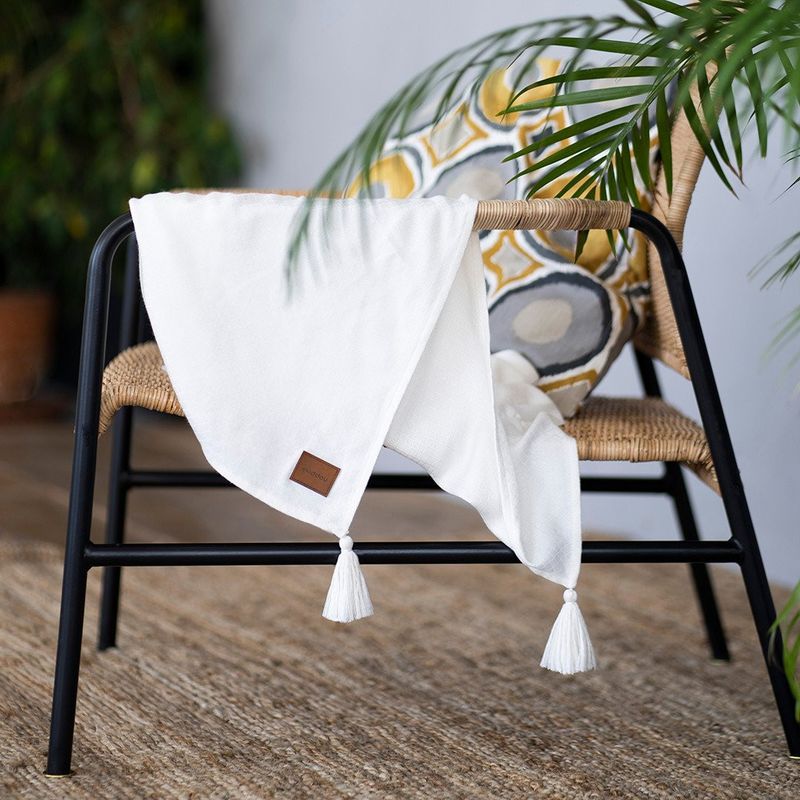 Casa si Gradina/Textile si covoare/Paturi si cuverturi/Paturici copii - Paturica nou nascut ane, Skiddou, 100% vascoza de bambus, crem, 80 x 100 cm - Infinity.ro