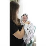 Casa si Gradina - Textile si covoare - Paturi si cuverturi - Paturici copii - Paturica cu sistem multifunctional BabyJem Carrier Alb pentru transport bebelusi - Infinity.ro