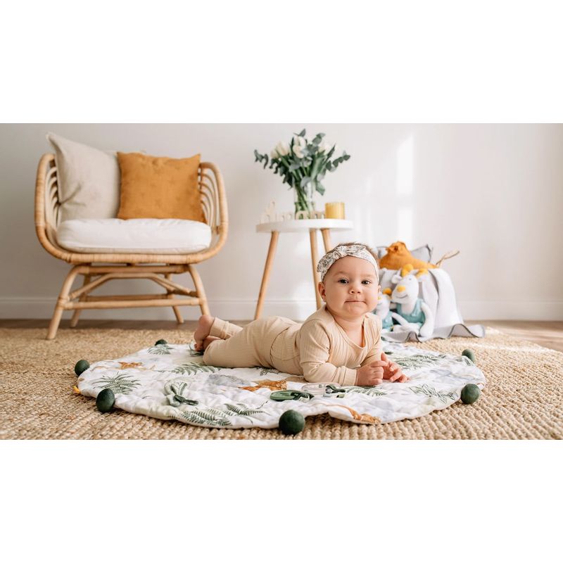 Casa si Gradina - Textile si covoare - Covoare - Covoare copii - Covoras senzorial si educational bebelusi Doee, 105 cm, Skiddou - Infinity.ro
