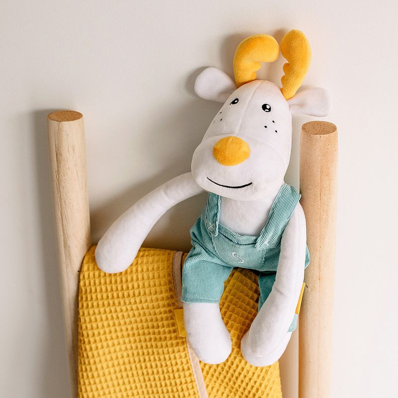 Jucarii, Copii si Bebe - Jucarii si jocuri - Jucarii de plus - Jucarie copii, Skiddou, ren de plus, 30 cm - Infinity.ro
