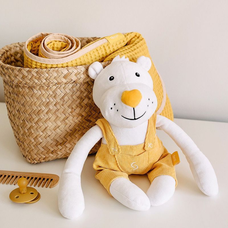 Jucarii, Copii si Bebe - Jucarii si jocuri - Jucarii de plus - Jucarie copii Bernt, Skiddou, ursulet de plus, 30 cm - Infinity.ro