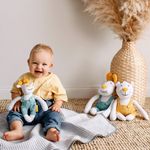 Jucarii, Copii si Bebe - Jucarii si jocuri - Jucarii de plus - Jucarie copii Bernt, Skiddou, ursulet de plus, 30 cm - Infinity.ro