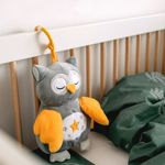 Jucarii, Copii si Bebe - Jucarii si jocuri - Jucarii de plus - Jucarie copii Marit, Skiddou, bufnita de plus cu sunete albe, 25 x 11 cm - Infinity.ro