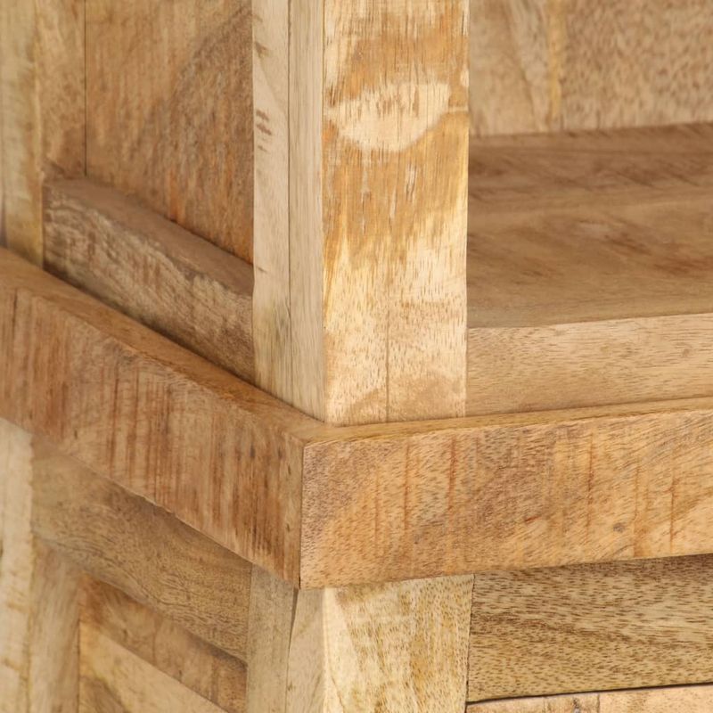 Casa si Gradina - Mobilier - Biblioteci si rafturi - Biblioteci - Biblioteca, 50 x 30 x 180 cm, lemn masiv de mango, Maro - Infinity.ro