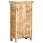 Casa si Gradina - Mobilier - Biblioteci si rafturi - Biblioteci - Biblioteca, 50 x 30 x 180 cm, lemn masiv de mango, Maro - Infinity.ro