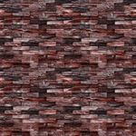 Casa si Gradina - Decoratiuni - Tapet - Fototapet de perete, autoadeziv si lavabil, Zid piatra subtire grena, 400 x 250 cm - Infinity.ro