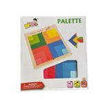 Jucarii, Copii si Bebe - Jucarii si jocuri - Jocuri si puzzle - Puzzle - Joc educativ 2 in 1, tangram si puzzle - Infinity.ro