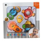 Jucarii, Copii si Bebe - Jucarii si jocuri - Jucarii bebelusi - Jucarii zornaitoare - Set 4 jucarii zornaitori bebe - Infinity.ro