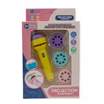 Jucarii, Copii si Bebe - Jucarii si jocuri - Jucarii bebelusi - Jucarii interactive bebelusi - Lanterna cu proiector si 3 discuri pentru copii - Infinity.ro