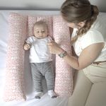 Casa si Gradina - Textile si covoare - Perne si pilote - Perne - Perna 3 in 1  babynest, pentru gravide si pentru alaptare in forma de U BabyJem, gri - Infinity.ro