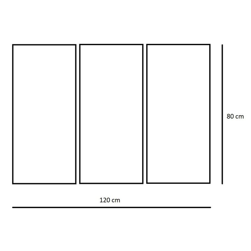 Casa si Gradina - Decoratiuni - Tablouri - Tablou multicanvas 3 piese Natura 9, 120 x 80 cm - Infinity.ro