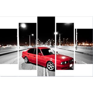 Tablou multicanvas 5 piese Auto 1, 150 x 105 cm